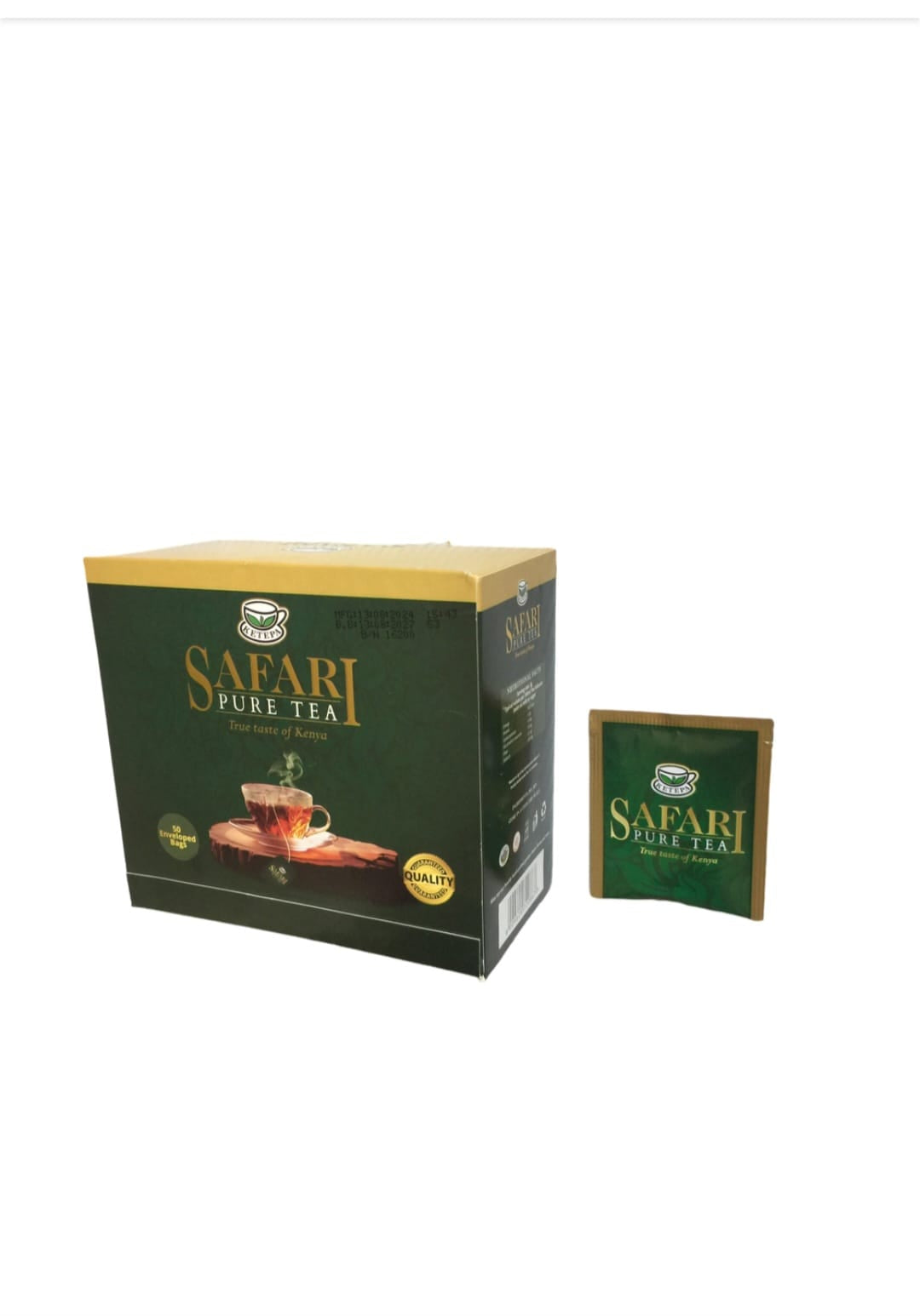 Safari Pure Tea True Taste Of Kenya 50's
